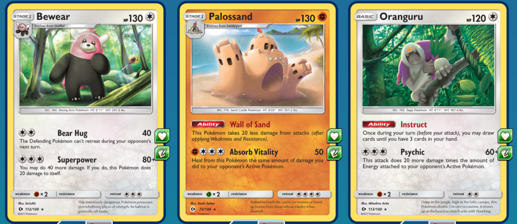These three Pokemon are great not only in Roaring Heat, but could be used as fillers in other decks.