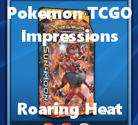 The Roaring Heat theme deck is all about aggression and high offense.