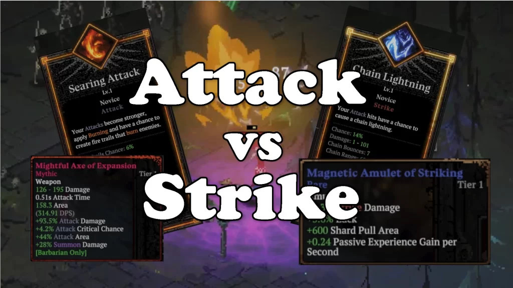 Death Must Die: Attack vs Strike feature image.