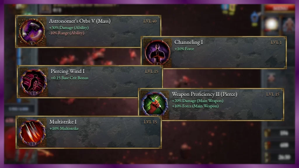 The traits mechanic in Halls of Torment is robust, and offers a variety of ways to customize your character.